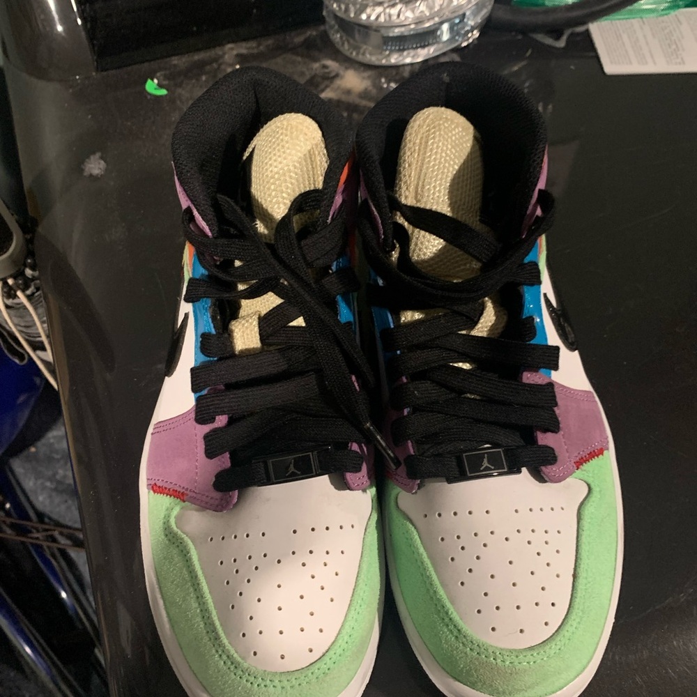 Air Jordan 1 Mid Se Lightbulb Cw1140 100